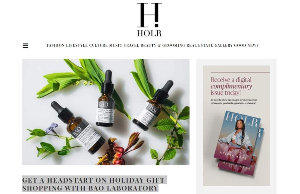 bao laboratory featured on holr magazine