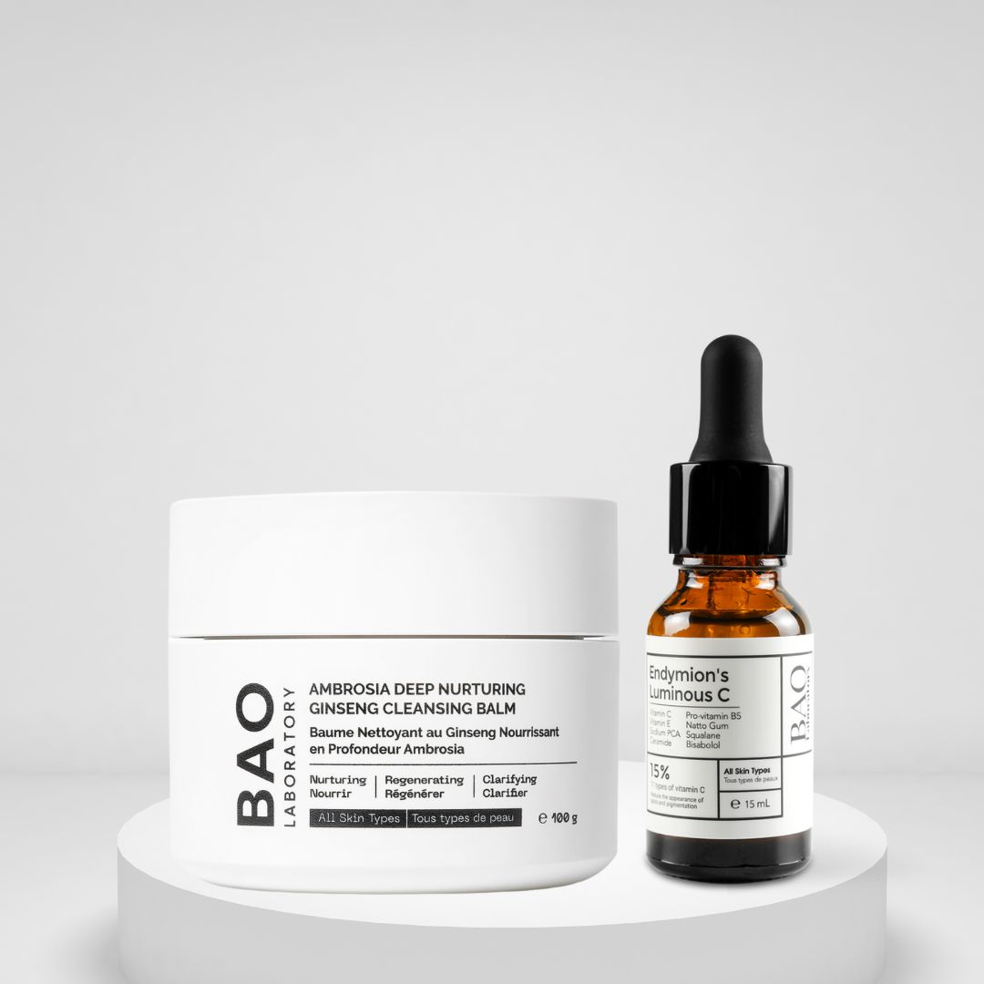 VC & Ginseng Cleansing & Nurturing Set